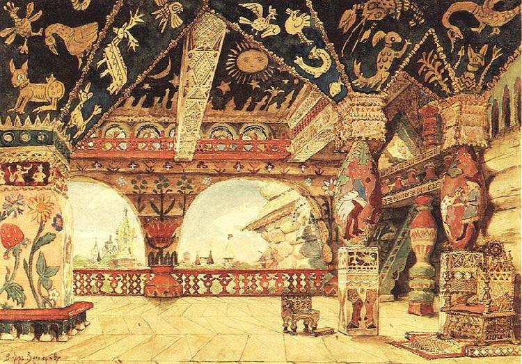 Viktor Vasnetsov Palace of Tsar Berendei